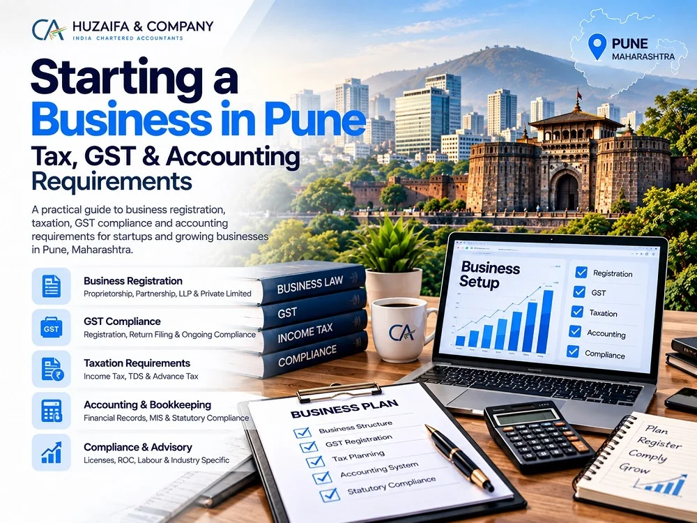Starting a Business in Pune - Tax GST and Accounting Requirements
